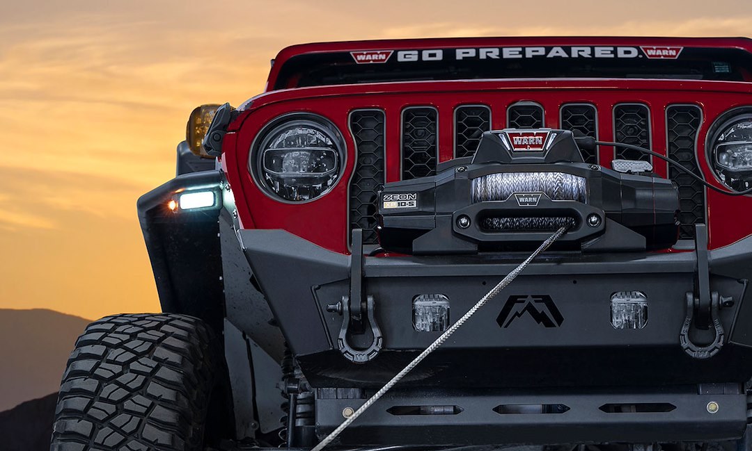 WARN Industries Winch, Zeon® Xp 10-S, Vehicle Mounted, Vehicle Recovery Winch, 12 Volt Electric, 10000 Pound Line Pull Capacity – 92815