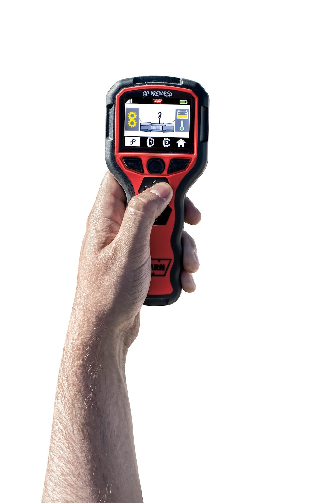 WARN Industries Winch Remote Hand Held Controller, For Zeon Platinum Winch, Advanced Wireless – 93043