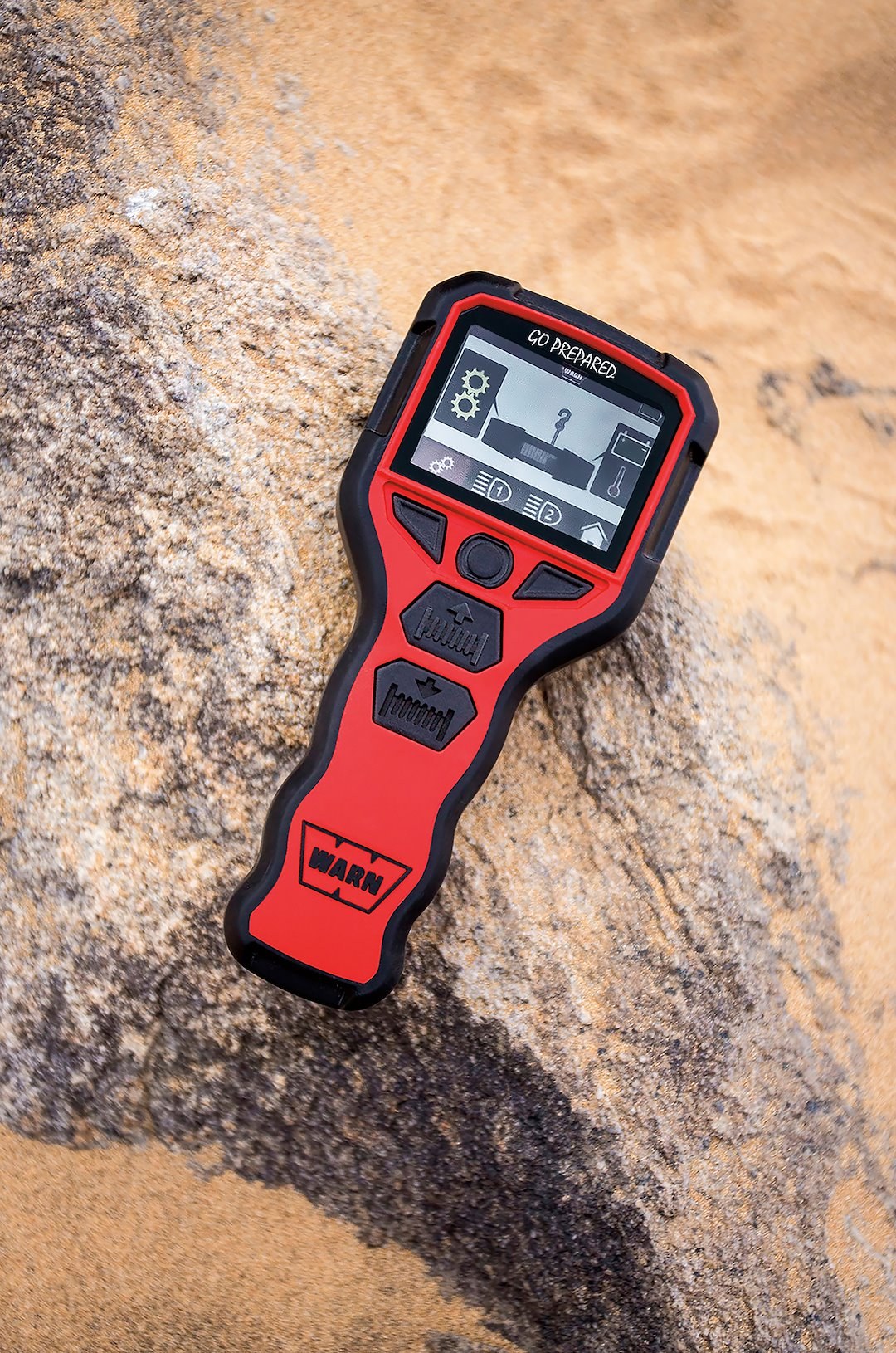 WARN Industries Winch Remote Hand Held Controller, For Zeon Platinum Winch, Advanced Wireless – 93043
