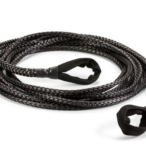 WARN Industries Winch Cable Extension, 3/8 Inch Diameter X 50 Foot Length, Spydura Synthetic Rope – 93119
