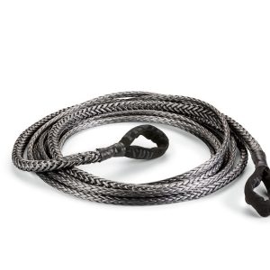 WARN Industries Winch Cable Extension, 7/16 Inch Diameter X 50 Foot Length, Spydura Pro Synthetic Rope – 93326