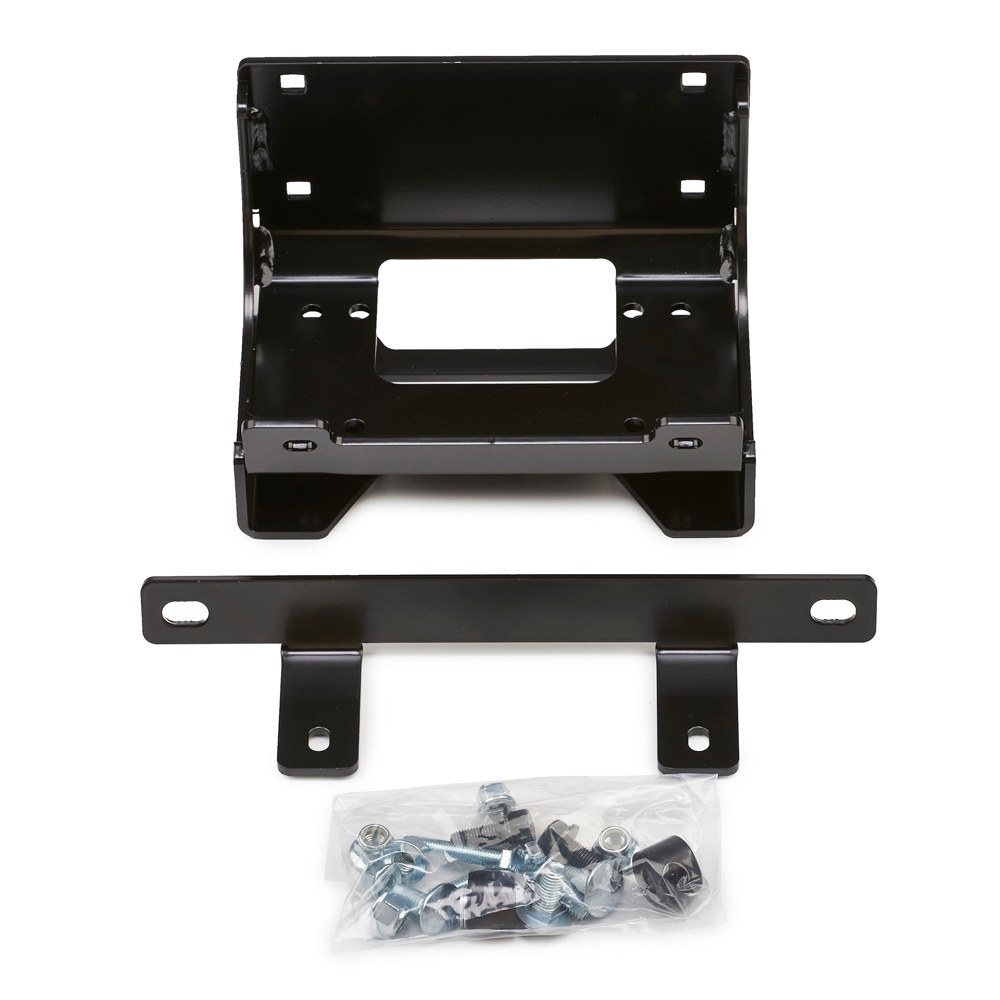 WARN Industries Winch Mount, For 4000 to 4500 Pound Winches, Fixed Mount, Powder Coated, Black. Also Use New Number 101678 – 93414