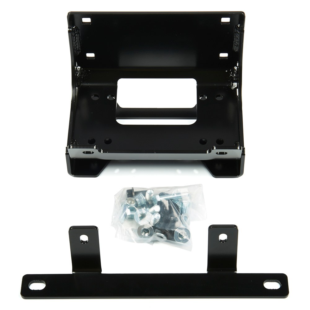 WARN Industries Winch Mount, For 4000 to 4500 Pound Winches, Fixed Mount, Powder Coated, Black. Also Use New Number 101678 – 93414
