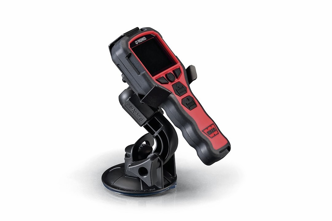 WARN Industries Winch Remote Control Mount, For Zeon Wireless Remote, Mounts to Windshield or Other Smooth Flat Non-Porous Surface – 94437