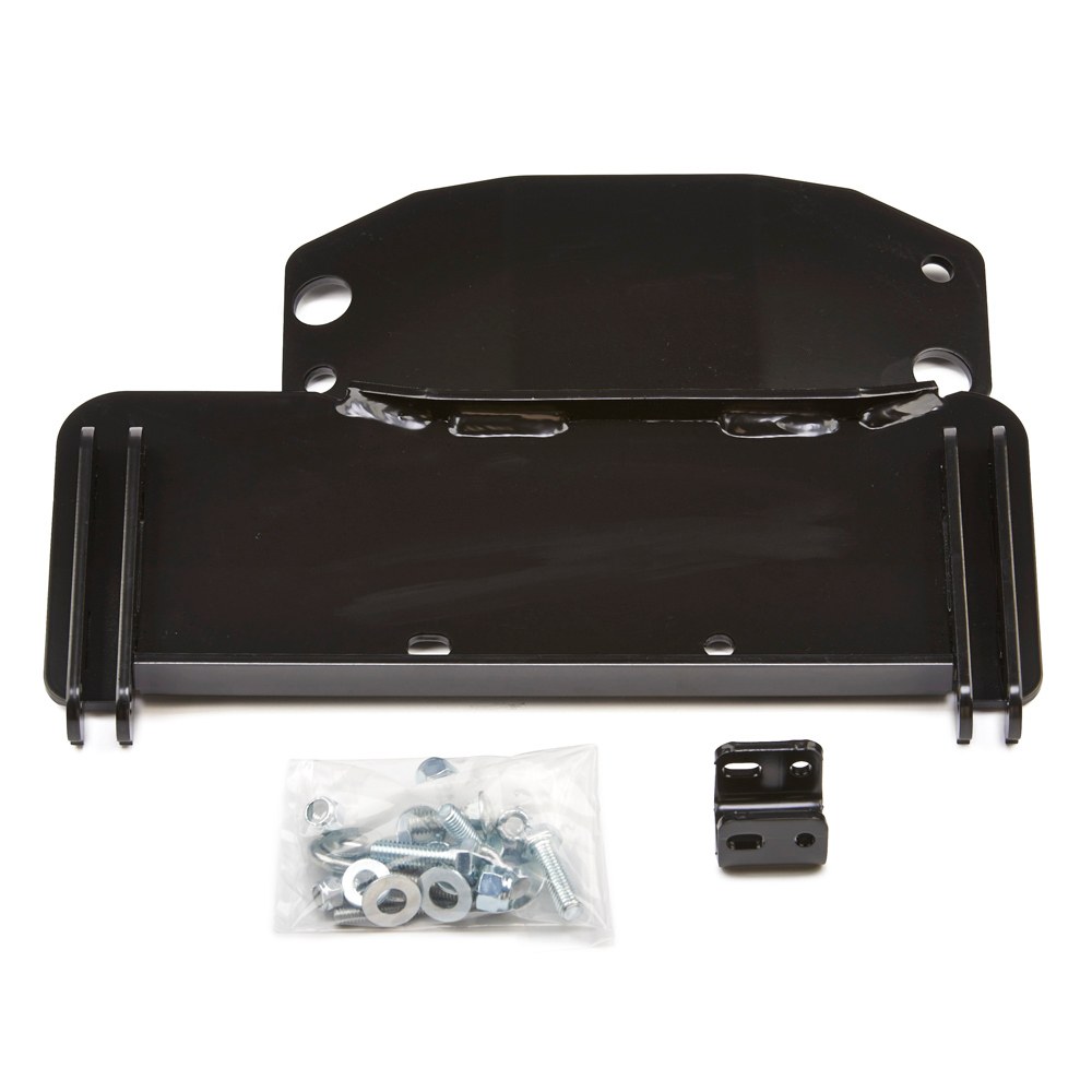 WARN Industries Snow Plow Mount, Center Kit, Black, Includes Mounting Bracket and Hardware. Requires Base Tube Assembly. See Required Parts. – 94644