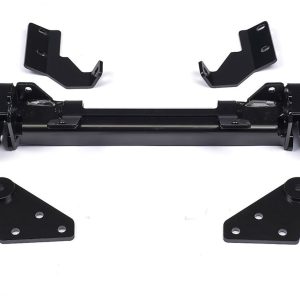 WARN Industries Snow Plow Mount, Front Kit, Black, Includes Mounting Bracket and Hardware. Requires Base Tube Assembly. See Required Parts. – 94765