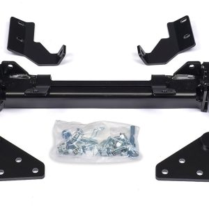 WARN Industries Snow Plow Mount, Front Kit, Black, Includes Mounting Bracket and Hardware. Requires Base Tube Assembly. See Required Parts. – 94765