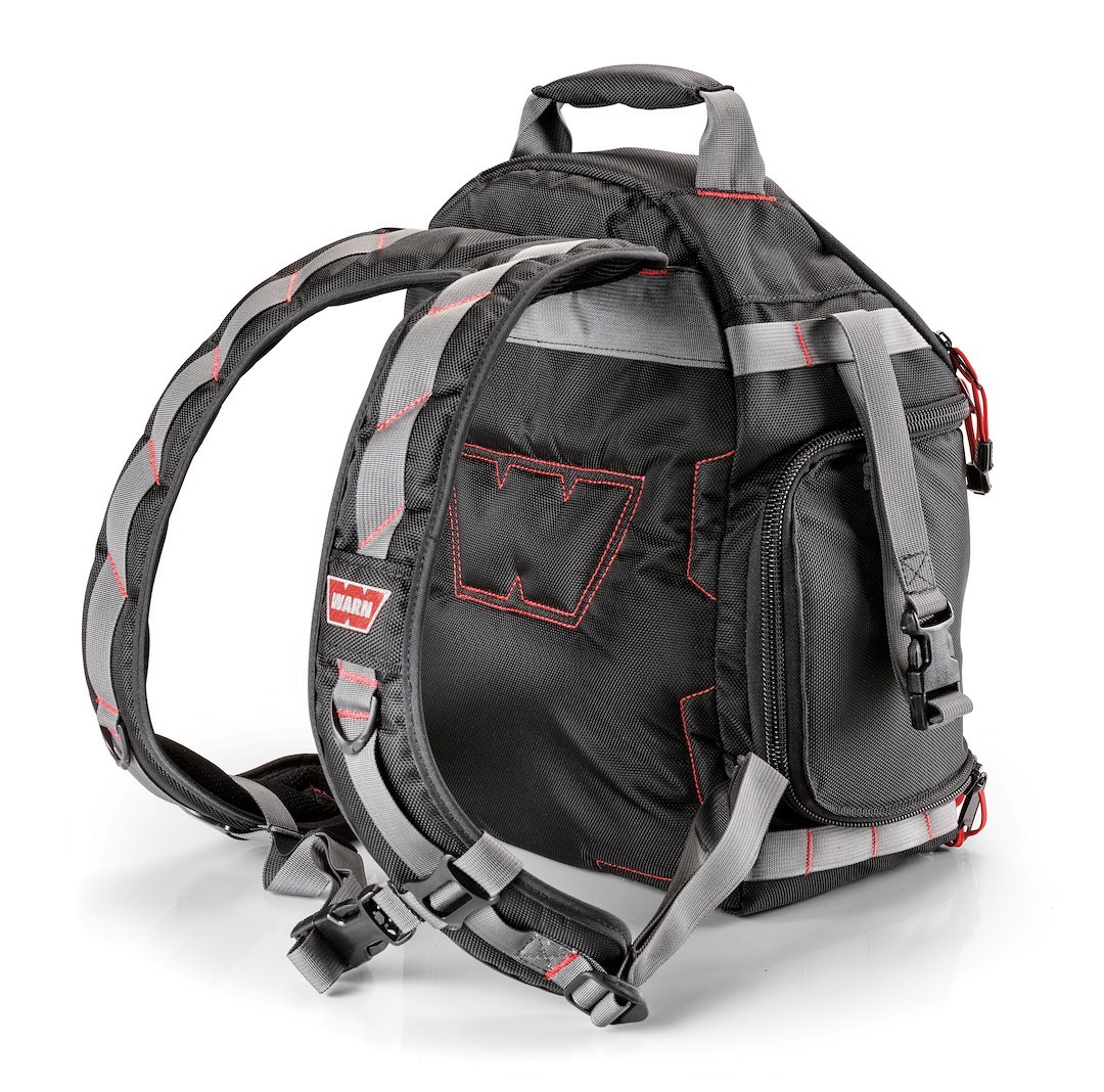 WARN Industries Backpack, For Epic Recovery Kit, Sling Style, Black – 95510