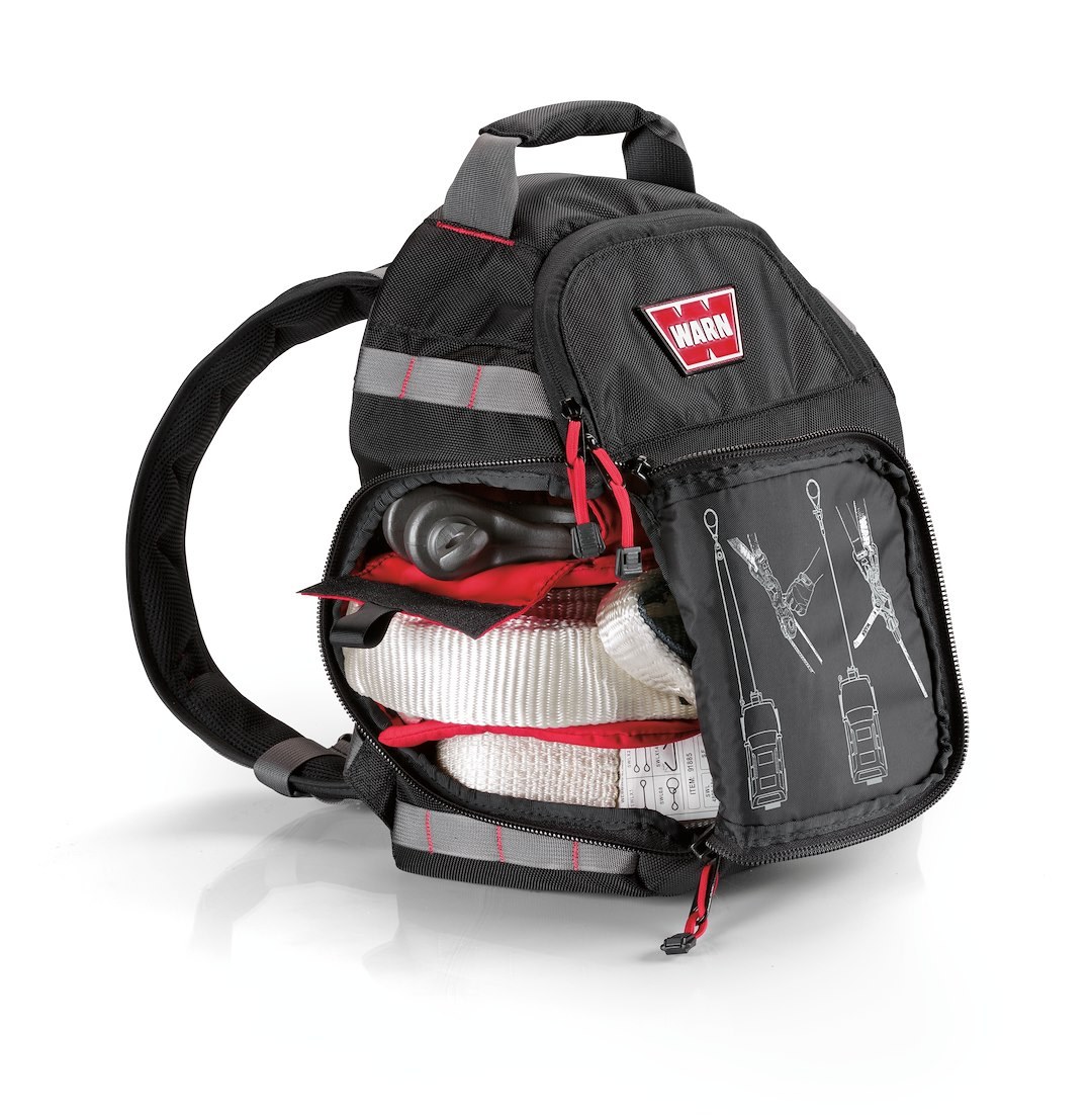WARN Industries Backpack, For Epic Recovery Kit, Sling Style, Black – 95510