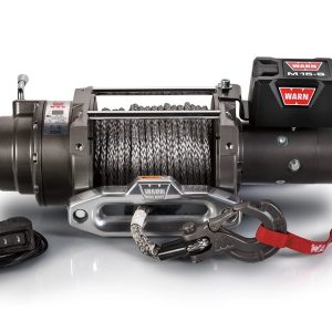 WARN Industries Winch, M15-S, Vehicle Mounted, Vehicle Recovery Winch, 12 Volt Electric, 15000 Pound Line Pull Capacity – 97730
