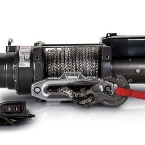 WARN Industries Winch, 16.5ti-S, Vehicle Mounted, Vehicle Recovery Winch, 12 Volt Electric, 16500 Pound Pull Line Capacity – 97740
