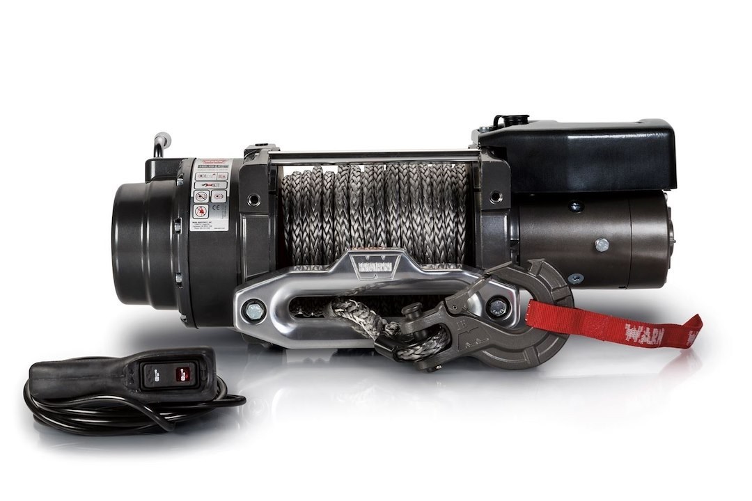 WARN Industries Winch, 16.5ti-S, Vehicle Mounted, Vehicle Recovery Winch, 12 Volt Electric, 16500 Pound Pull Line Capacity – 97740