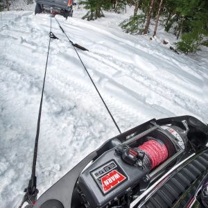 WARN Industries Winch, 16.5ti-S, Vehicle Mounted, Vehicle Recovery Winch, 12 Volt Electric, 16500 Pound Pull Line Capacity – 97740