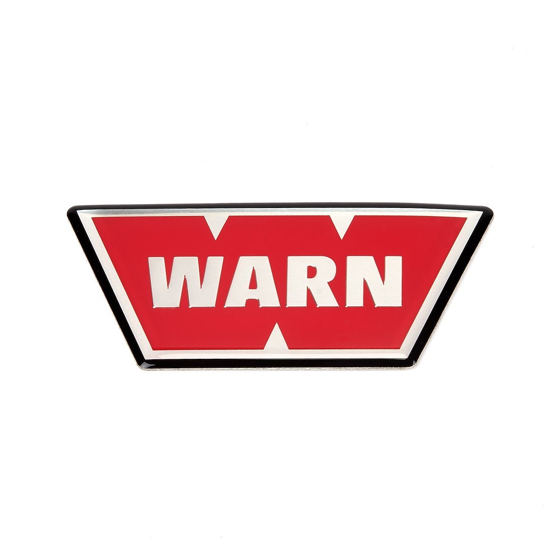 WARN Industries Decal, Replacement Warn Emblem – 98398