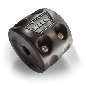 WARN Industries Winch Cable Stop, 2.56 Inch Diameter, Split Design, Black, Rubber – 99944