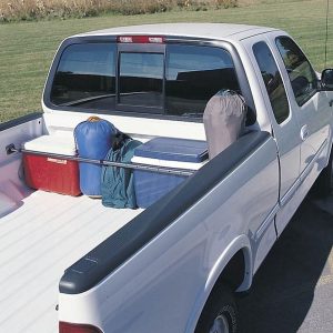 Wolf Prod. Cargo Bar, Truck Stop, Twist Lock, Adjusts 48 Inch to 75 Inch IN Length, Without Net, Steel – 80451-00