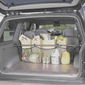 Wolf Prod. Cargo Bar, Truck Stop, Twist Lock, Adjusts 48 Inch to 75 Inch IN Length, With Net, Steel – 80452-00