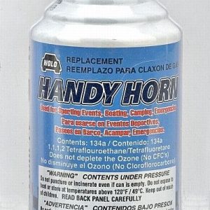 Wolo Air Horn Refill, Handy Horn ®, Used with Wolo Model 490 Air Horn, 8 Ounce Aerosol Can, Non Flammable – 495