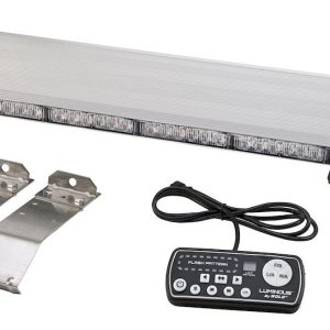 Wolo Light Bar, 570 Series, LED, 31 Inch Length X 8 Inch Width X 2.75 Inch Height, 3030 Amber LED, 234 Watt/ 12 to 24 Volt, 29 Light Patterns – 570-31