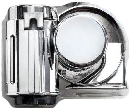 Wolo Air Horn, Big Bad Max ®, 5-3/4 Inch Length X 3-1/2 Inch Width X 4-5/8 Inch Height, Chrome Plated – 719