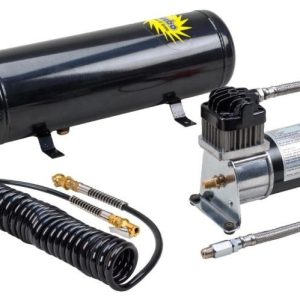Wolo Air Horn Compressor, Turbo, For Use with Cannon Ball Express and Orient Express Models, 12 Volt, 80-110 Pounds Per Square Inch (PSI) – 840
