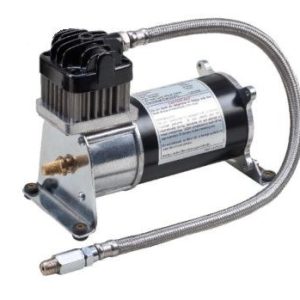 Wolo Air Horn Compressor, Turbo, For Use with Cannon Ball Express and Orient Express Models, 12 Volt, 80-110 Pounds Per Square Inch (PSI) – 840