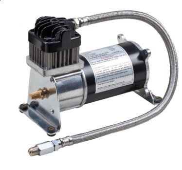Wolo Air Horn Compressor, Turbo, For Use with Cannon Ball Express and Orient Express Models, 12 Volt, 80-110 Pounds Per Square Inch (PSI) – 840