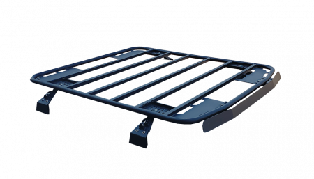 Warrior Prod Roof Basket, 57.5 Inch Length X 51.25 Inch Wide X 4.25 Inch Height Installed Size, Powder Coated, Black, Steel, Welded, 1 Piece – 10906