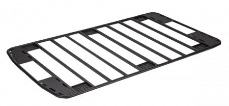 Warrior Prod Roof Basket, 89-1/2 Inch Length X 51-1/4 Inch Wide X 4-1/4 Inch Height Installed Size, Powder Coated, Black, Steel, Welded – 10908