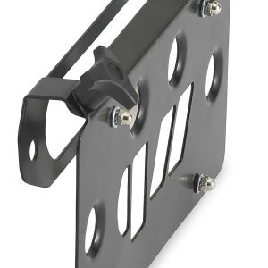 Warrior Prod License Plate Bracket, Black, Steel, Hawse Mount – 2360