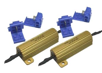 Warrior Prod Light Bulb Resistor, Metal, 50 Watt – 2905