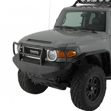 Warrior Prod Bumper, One Piece Design, Mounting Hardware Included, With Grille/ Headlight Guard, Without Winch Mount – 3510