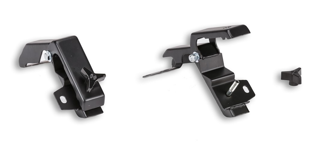Warrior Prod Jack Mount, Hi-Lift Jack, Mounts Warrior Platform Roof Rack, Black, Steel – 3870