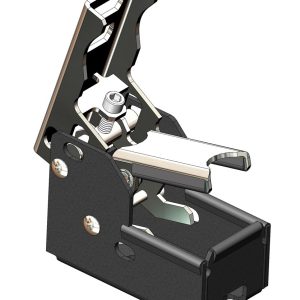 Warrior Prod Jack Mount, Quicklatch, For Use with OE Bed Channels, Painted, Steel, Set of 2 – 4370