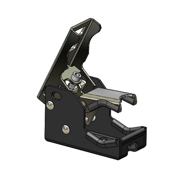 Warrior Prod Shovel Mount, Quicklatch, For Use with OE Bed Channels, Painted, Steel, Set of 2 – 4375