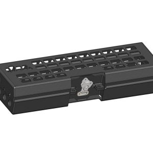 Warrior Prod Cargo Organizer, Mounts to OE Bed Channels, Single Compartment, Without Dividers, Black, Steel – 4381