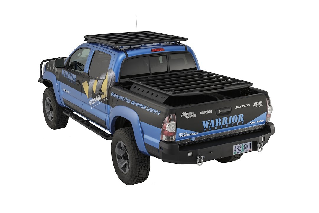 Warrior Prod Bumper, One Piece Design, Mounting Hardware Included, Without Tow Hook Mounts/ with D-Ring Mounts – 4550