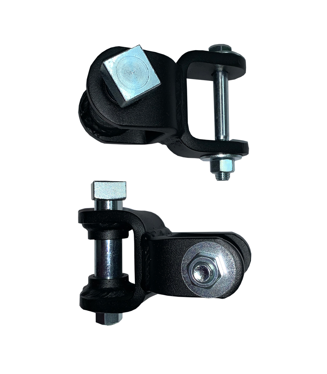 Warrior Prod Tow Bar Mounting Bracket, D-Ring Adapter, 7/8 Inch Pin Diameter, Set of 2 – 867