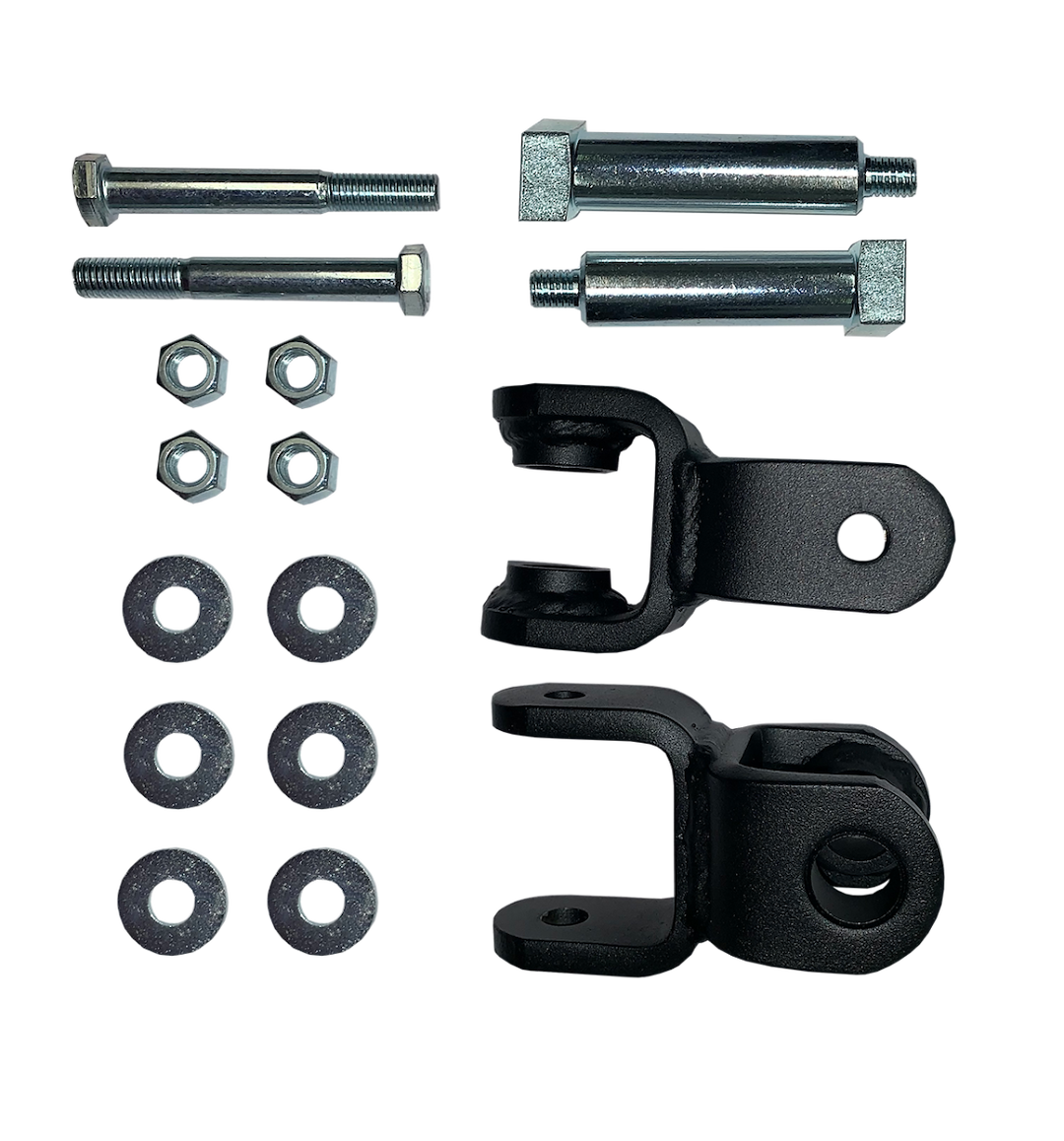 Warrior Prod Tow Bar Mounting Bracket, D-Ring Adapter, 7/8 Inch Pin Diameter, Set of 2 – 867