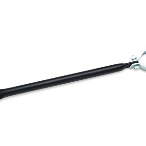 Warrior Prod Steering Gear Box Brace, Black – 895