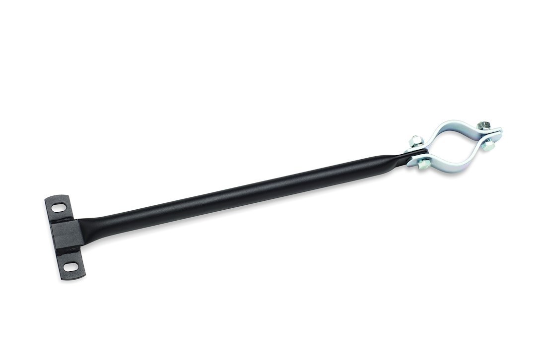 Warrior Prod Steering Gear Box Brace, Black – 895