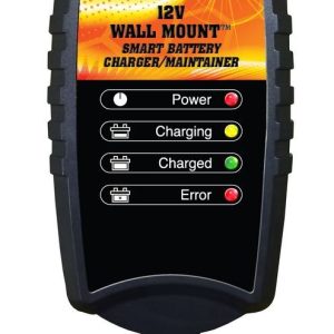 WirthCo Battery Charger, Battery Doc ® Wall Mount ™, For 12 Volt Batteries, Automatic Charger and Maintainer, 2 Amp Charging Current – 20063