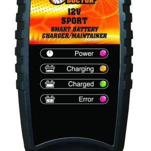 WirthCo Battery Charger, Battery Doc ® Sport ®, For 12 Volt Batteries, Automatic Charger and Maintainer, 1.5 Amp Charging Current – 20069