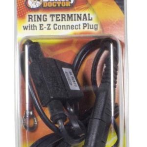 WirthCo Battery Charging Cable, Battery Doctor ®, Use with Wirthco Battery Charger, 16 Awg Cable, 19-1/2 Inch Length, Black – 20075