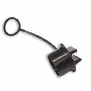 WirthCo Trailer Plug Cover, Use to Protect 7-PIN Trailer Plug from Dirt/ Bugs and Water, Black – 20081