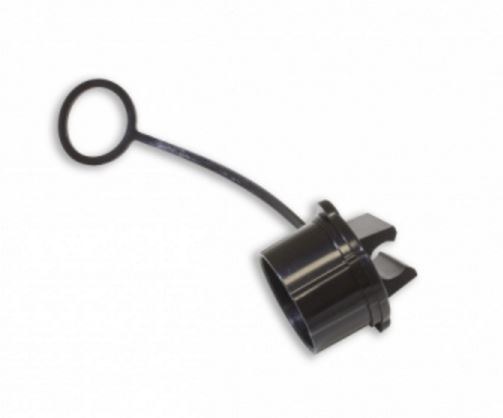 WirthCo Trailer Plug Cover, Use to Protect 7-PIN Trailer Plug from Dirt/ Bugs and Water, Black – 20081