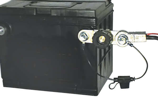 WirthCo Battery Disconnect Switch, Side Mount with Fused Bypass, 12 Volt, Knob Operated, 125 Ampere – 20310