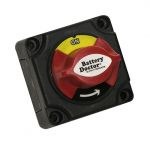 WirthCo Battery Disconnect Switch, For Use with Single 12 Volt Battery, 2 Position Rotary Switch, 300 Amps, With Four Mounting Holes – 20387