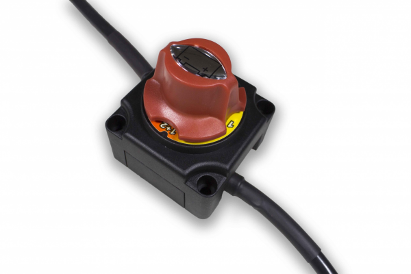 WirthCo Battery Disconnect Switch, Battery Doctor ®, For Use with Dual 12 Volt Battery, 4 Position Rotary Switch, 300 Amps – 20393