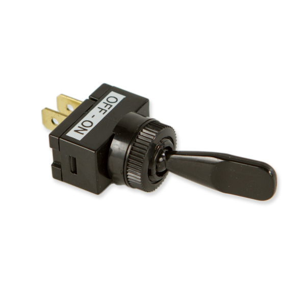 WirthCo Multi Purpose Switch, 20 Ampere, Automotive Interrupter Toggle, Non-Lighted, Black – 20505